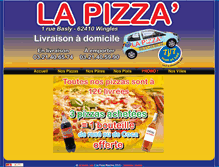 Tablet Screenshot of lapizza-wingles.com